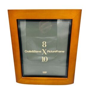 Crate&Barrel Warm Tan Picture Frame